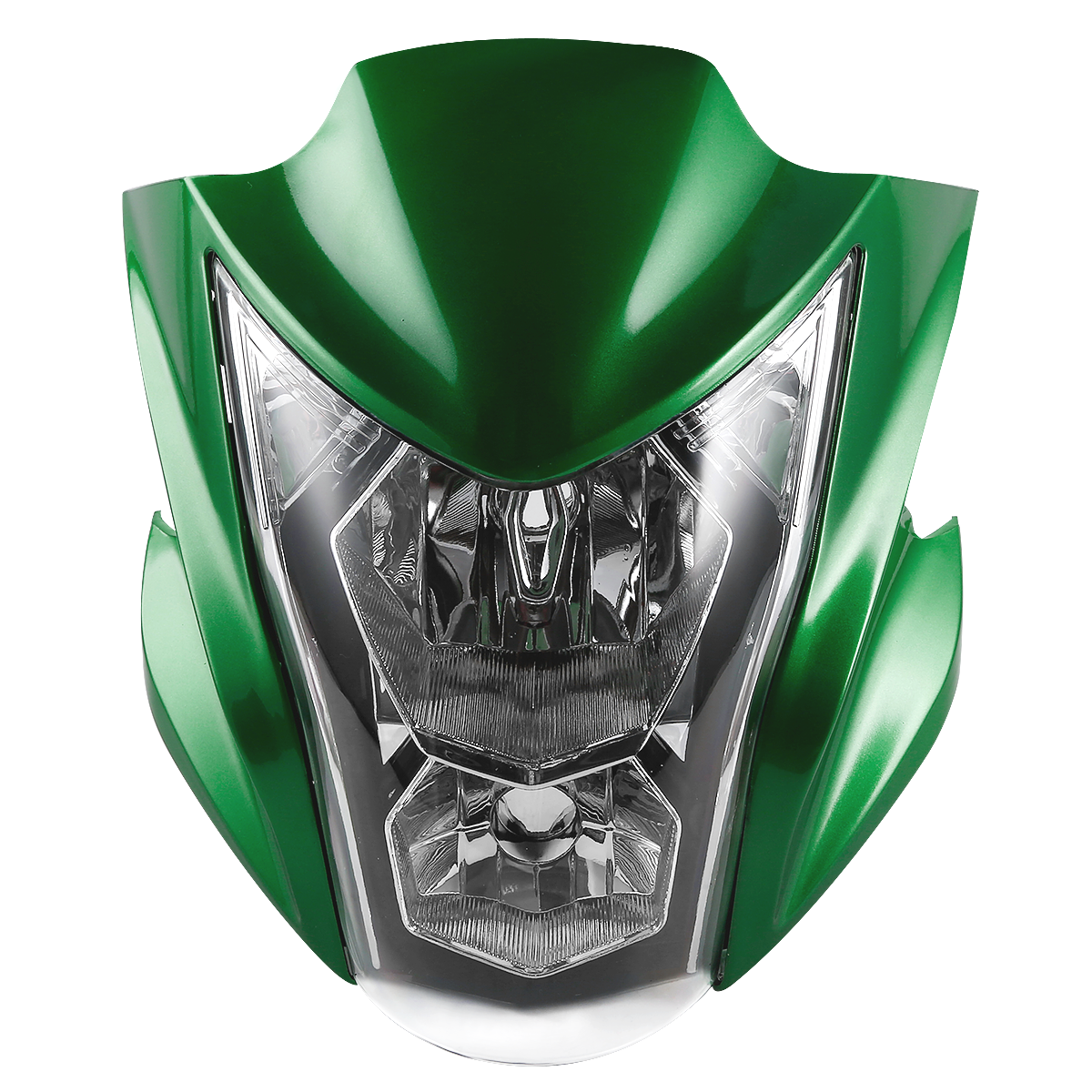 Faro Anteriore Kawasaki ER6N ER-6N 2012 2013 2014 2015 con carena VERDE nuovo