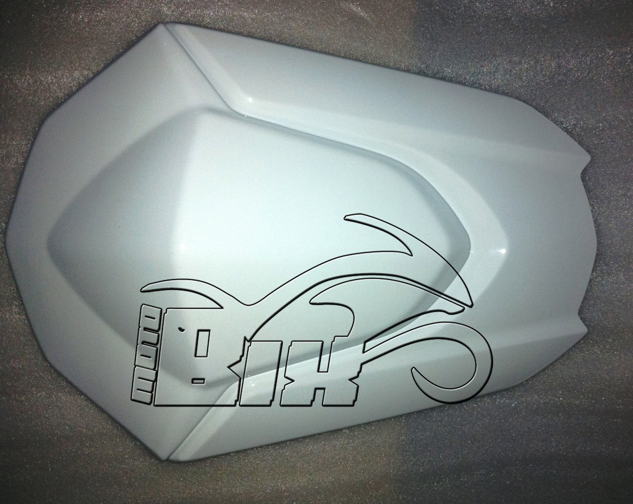 UNGHIA MONOPOSTO SELLINO COPRISELLA SUZUKI GSXR 1000 K9 09/14 IN ABS ROSSO