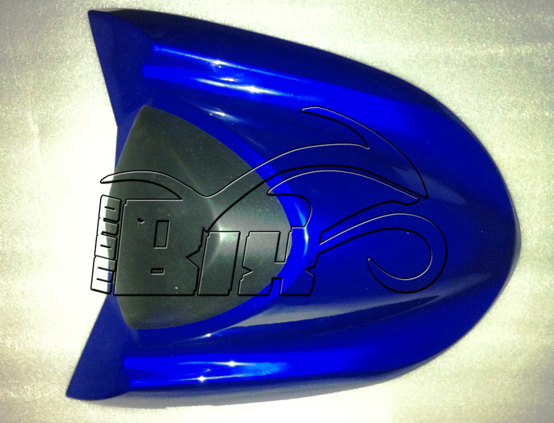 UNGHIA MONOPOSTO SELLINO COPRISELLA KAWASAKI ZX10R 04/05 NERO IN ABS 2004 2005